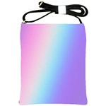 Pastel Rainbow, Color Shoulder Sling Bag