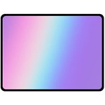 Pastel Rainbow, Color Fleece Blanket (Large)