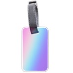 Pastel Rainbow, Color Luggage Tag (two sides)