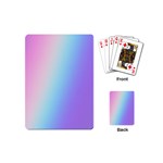 Pastel Rainbow, Color Playing Cards Single Design (Mini)