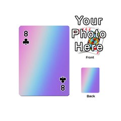 Pastel Rainbow, Color Playing Cards 54 Designs (Mini) from ArtsNow.com Front - Club8