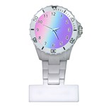 Pastel Rainbow, Color Plastic Nurses Watch