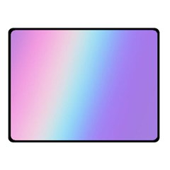 Pastel Rainbow, Color Two Sides Fleece Blanket (Small) from ArtsNow.com 45 x34  Blanket Front