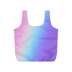 Pastel Rainbow, Color Full Print Recycle Bag (S) from ArtsNow.com Front