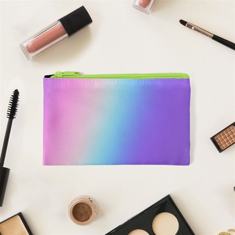 Pastel Rainbow, Color Cosmetic Bag (XS) from ArtsNow.com Front