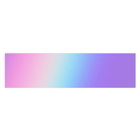 Pastel Rainbow, Color Oblong Satin Scarf (16  x 60 ) from ArtsNow.com Front