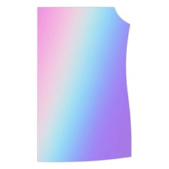 Pastel Rainbow, Color Women s Button Up Vest from ArtsNow.com Front Left