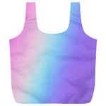 Pastel Rainbow, Color Full Print Recycle Bag (XXL)