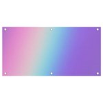 Pastel Rainbow, Color Banner and Sign 4  x 2 