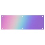 Pastel Rainbow, Color Banner and Sign 6  x 2 