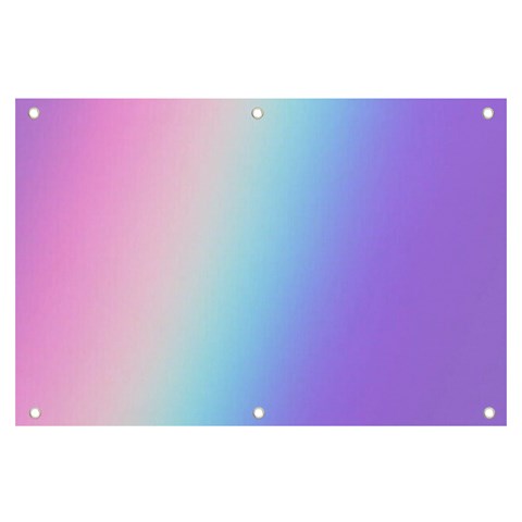 Pastel Rainbow, Color Banner and Sign 6  x 4  from ArtsNow.com Front