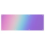 Pastel Rainbow, Color Banner and Sign 8  x 3 