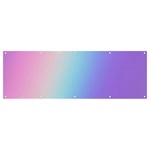 Pastel Rainbow, Color Banner and Sign 12  x 4 