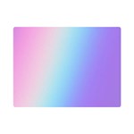 Pastel Rainbow, Color Premium Plush Fleece Blanket (Mini)