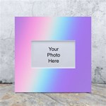 Pastel Rainbow, Color White Box Photo Frame 4  x 6 