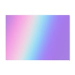 Pastel Rainbow, Color Crystal Sticker (A4)