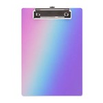 Pastel Rainbow, Color A5 Acrylic Clipboard