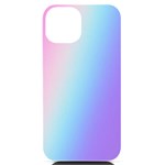 Pastel Rainbow, Color iPhone 14 Black UV Print Case