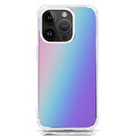 Pastel Rainbow, Color iPhone 14 Pro TPU UV Print Case