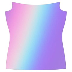 Pastel Rainbow, Color Women s Cut Out Long Sleeve T Front