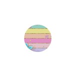 Pastel, Butterfly, Spring, Stripes, 1  Mini Buttons