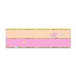 Pastel, Butterfly, Spring, Stripes, Sticker (Bumper)