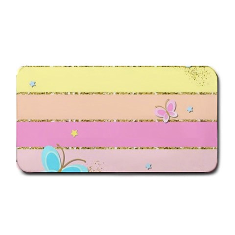 Pastel, Butterfly, Spring, Stripes, Medium Bar Mat from ArtsNow.com 16 x8.5  Bar Mat