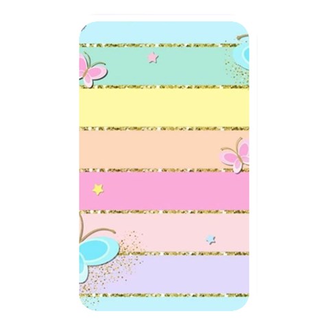 Pastel, Butterfly, Spring, Stripes, Memory Card Reader (Rectangular) from ArtsNow.com Front