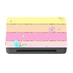 Pastel, Butterfly, Spring, Stripes, Memory Card Reader with CF