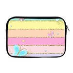 Pastel, Butterfly, Spring, Stripes, Apple MacBook Pro 17  Zipper Case