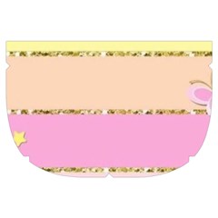 Pastel, Butterfly, Spring, Stripes, Make Up Case (Small) from ArtsNow.com Side Right