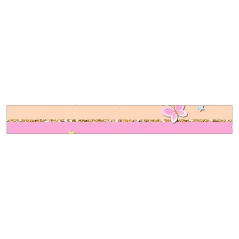 Pastel, Butterfly, Spring, Stripes, Make Up Case (Small) from ArtsNow.com Zipper Tape Front