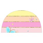 Pastel, Butterfly, Spring, Stripes, Anti Scalding Pot Cap