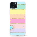 Pastel, Butterfly, Spring, Stripes, iPhone 15 TPU UV Print Case