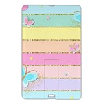 Pastel, Butterfly, Spring, Stripes, Name Card Style USB Flash Drive