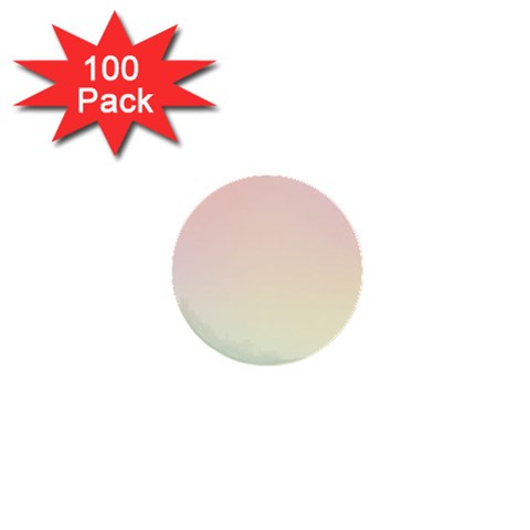 Rainbow Pastel, Purple, Gradient, Light, Led, Pink, Simple 1  Mini Buttons (100 pack)  from ArtsNow.com Front