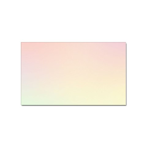 Rainbow Pastel, Purple, Gradient, Light, Led, Pink, Simple Sticker Rectangular (100 pack) from ArtsNow.com Front