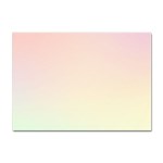 Rainbow Pastel, Purple, Gradient, Light, Led, Pink, Simple Sticker A4 (10 pack)