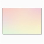 Rainbow Pastel, Purple, Gradient, Light, Led, Pink, Simple Postcard 4 x 6  (Pkg of 10)