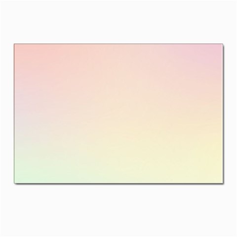 Rainbow Pastel, Purple, Gradient, Light, Led, Pink, Simple Postcards 5  x 7  (Pkg of 10) from ArtsNow.com Front