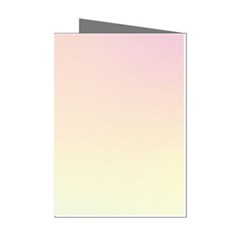 Rainbow Pastel, Purple, Gradient, Light, Led, Pink, Simple Mini Greeting Cards (Pkg of 8) from ArtsNow.com Left