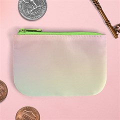 Rainbow Pastel, Purple, Gradient, Light, Led, Pink, Simple Mini Coin Purse from ArtsNow.com Front