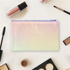 Rainbow Pastel, Purple, Gradient, Light, Led, Pink, Simple Cosmetic Bag (Medium) from ArtsNow.com Back