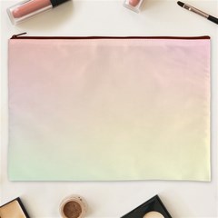 Rainbow Pastel, Purple, Gradient, Light, Led, Pink, Simple Cosmetic Bag (XXXL) from ArtsNow.com Front