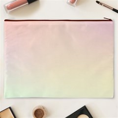 Rainbow Pastel, Purple, Gradient, Light, Led, Pink, Simple Cosmetic Bag (XXXL) from ArtsNow.com Back