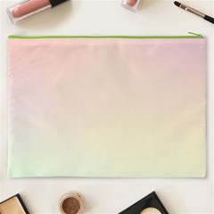 Rainbow Pastel, Purple, Gradient, Light, Led, Pink, Simple Cosmetic Bag (XXXL) from ArtsNow.com Back