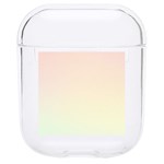 Rainbow Pastel, Purple, Gradient, Light, Led, Pink, Simple Hard PC AirPods 1/2 Case