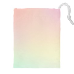 Rainbow Pastel, Purple, Gradient, Light, Led, Pink, Simple Drawstring Pouch (5XL) from ArtsNow.com Front