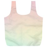 Rainbow Pastel, Purple, Gradient, Light, Led, Pink, Simple Full Print Recycle Bag (XXL)