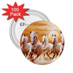 Seven Horses, Sun 2.25  Buttons (100 pack) 